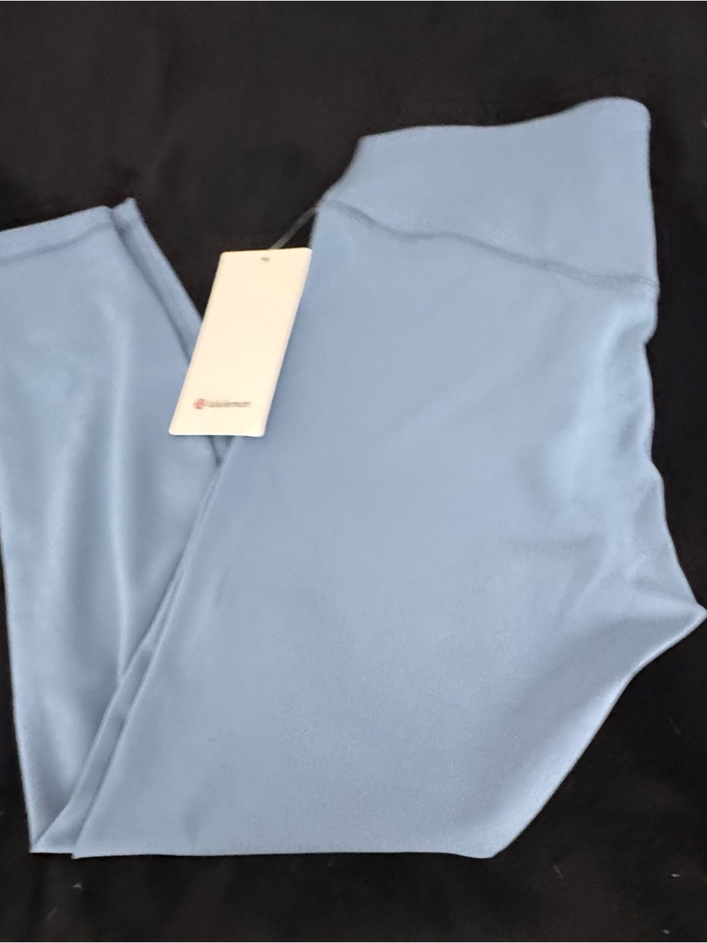 NWT Lululemon Athletica Light Blue High-Rise Leggings